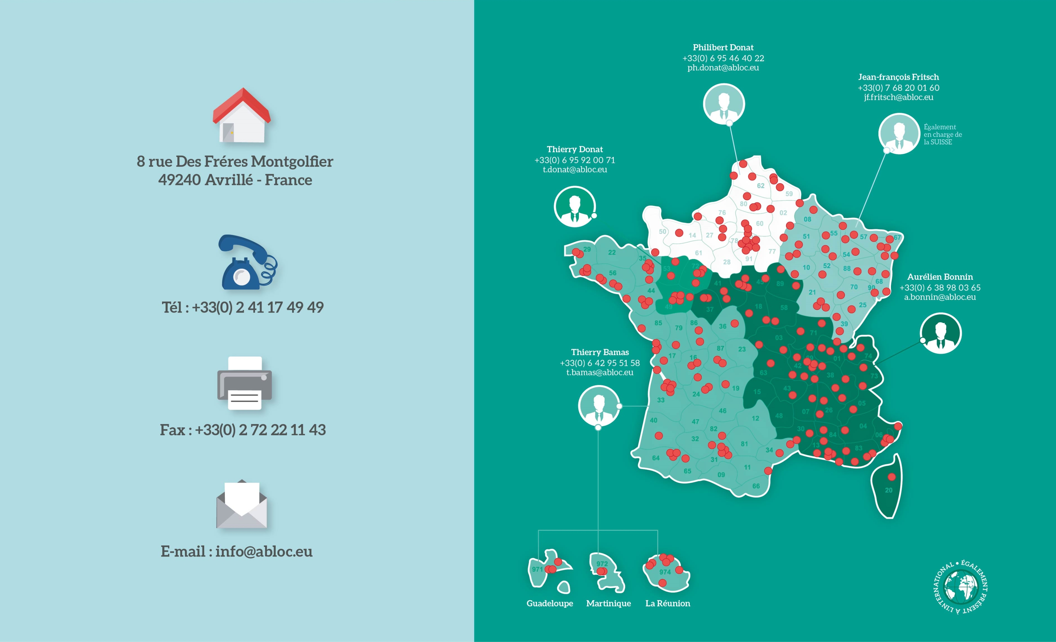 @Bloc  - Contactez-nous dans toute la France !